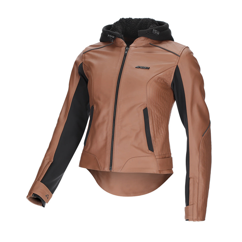 ARGON Impulse II Ladies Leather Jacket - Brown Black