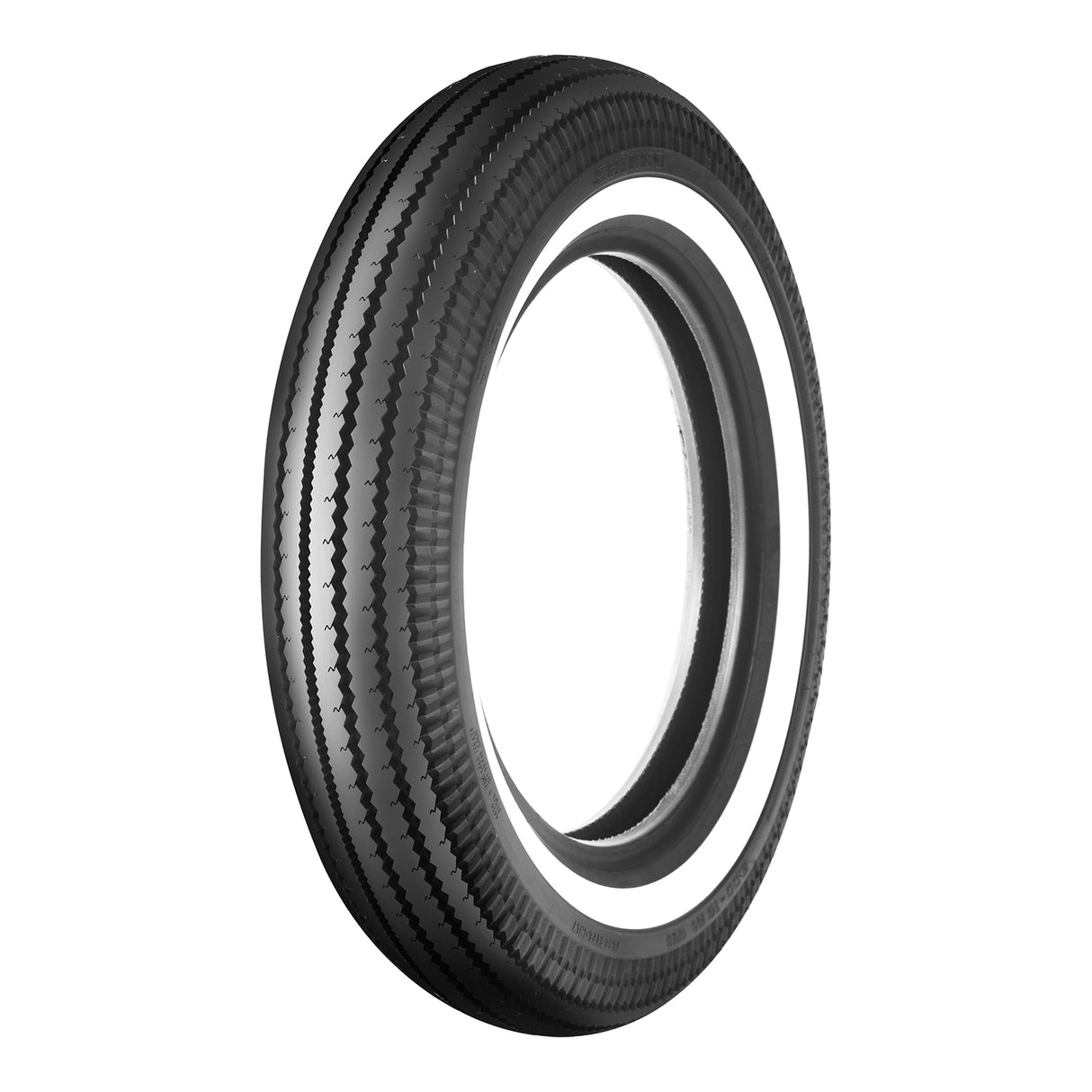 Shinko E270 300-21 Super Classic Front Classic Tyre (White Wall)