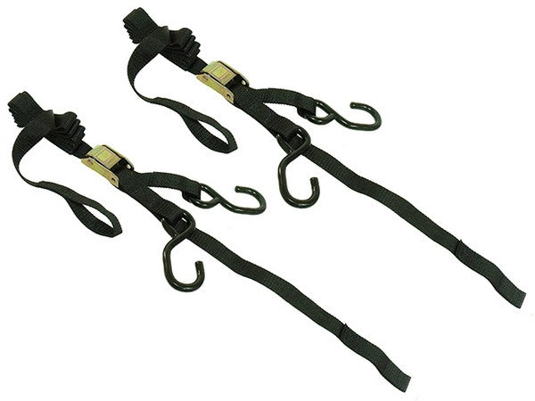 CLASSIC TIEDOWN PSYCHIC INTEGRATED SOFT HOOK 4,500LBS RATED ASSEMBLY STRENGTH BLACK