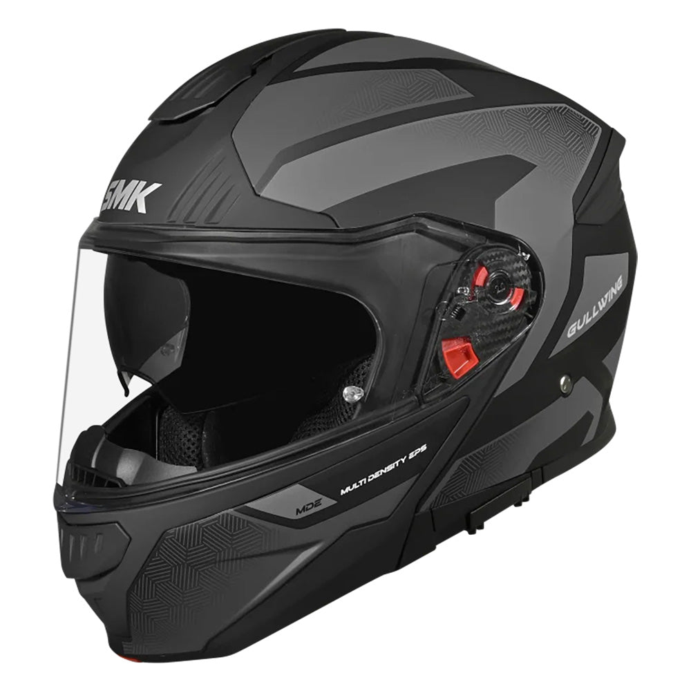 SMK GULLWING SONIC SYSTEMS - Matte Black/Grey - MA266