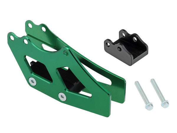 CHAIN GUIDE PSYCHIC ALUMINUM KAWASAKI KX250F 21-23 KX450F 19-23 KX450X 22-23 GREEN