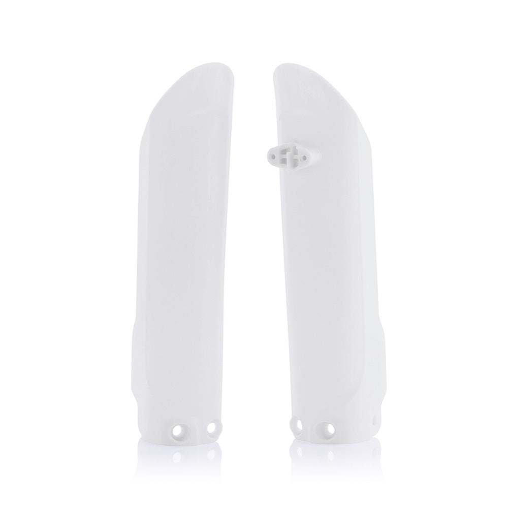 Lower Fork Covers - KTM85 2018-25 MC85 21-25 TC85 18-25 2020 White Acerbis