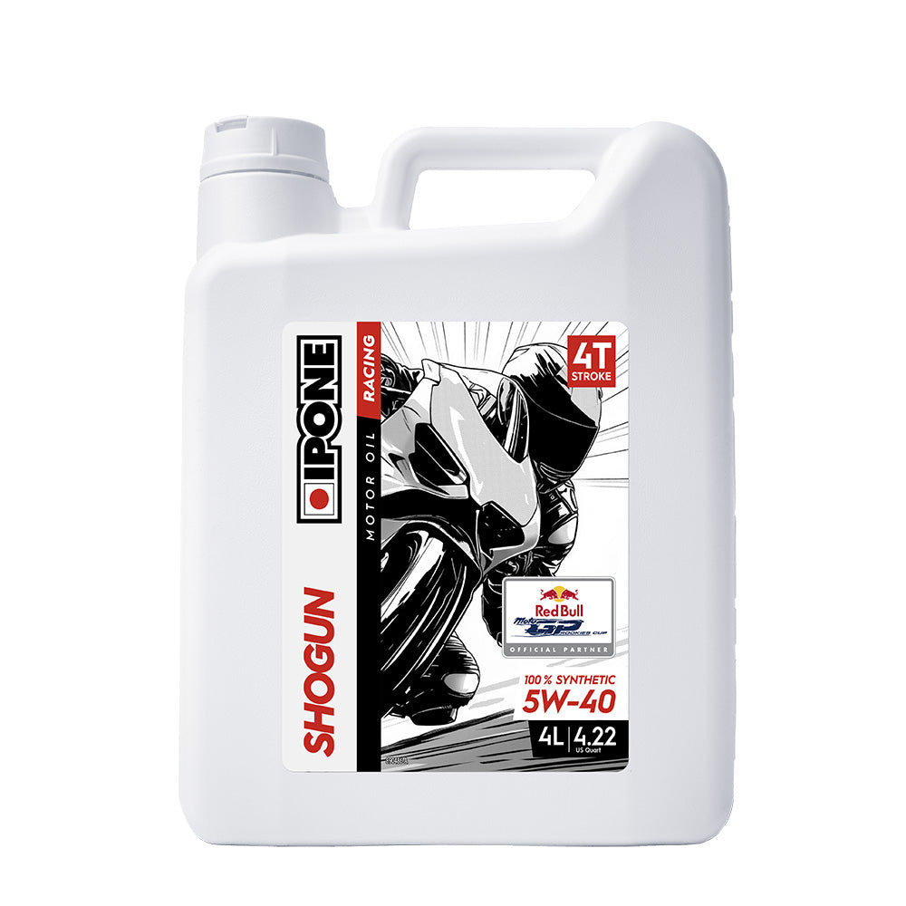 IPONE Shogun - 100% Synthetic 4T Oil - 5W-40 4L