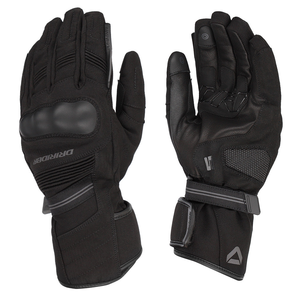 Dririder Storm Armoured Gloves - Black