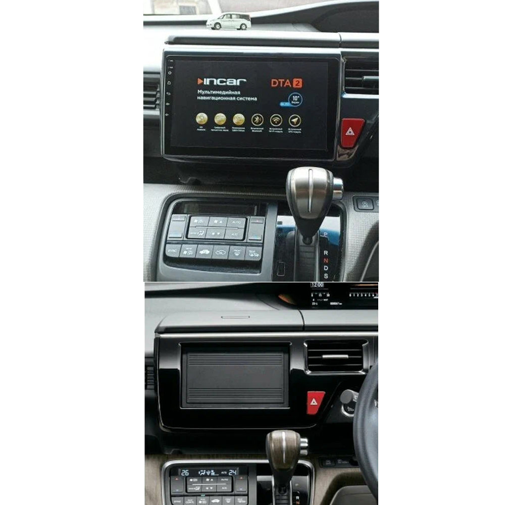 FITTING KIT 10.1" DASH HONDA STEPWGN 2015 ON (BLACK)