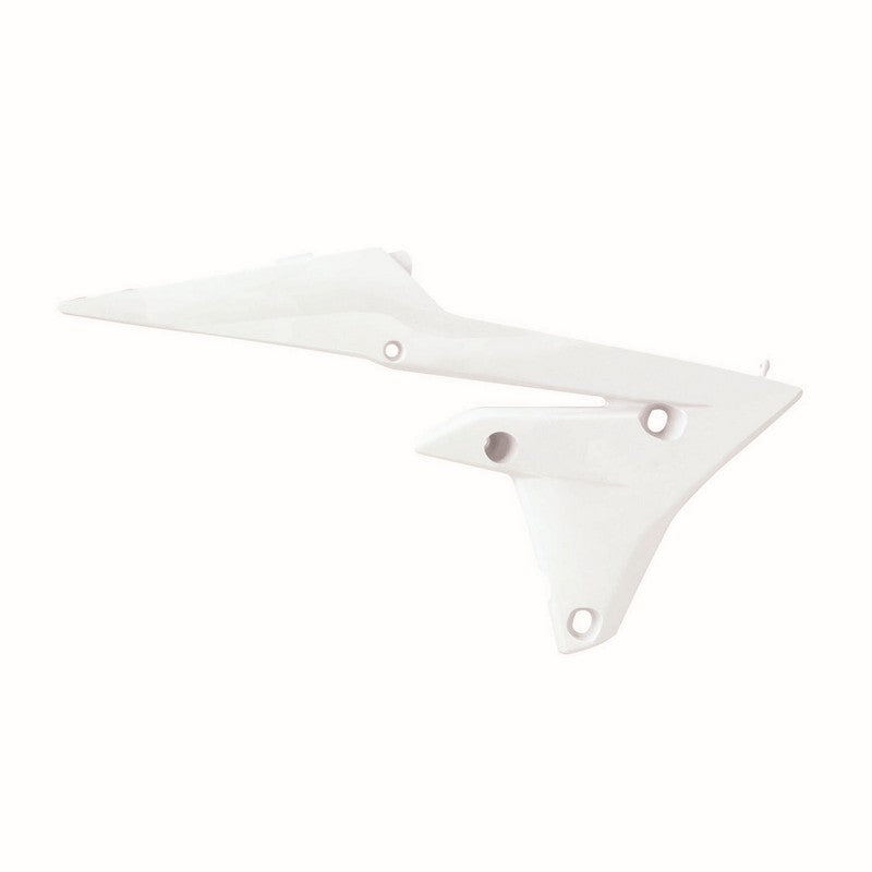 RADIATOR SHROUDS RTECH WHITE YAMAHA WR250F WR450F YZ250F YZ250FX YZ450F YZ450FX