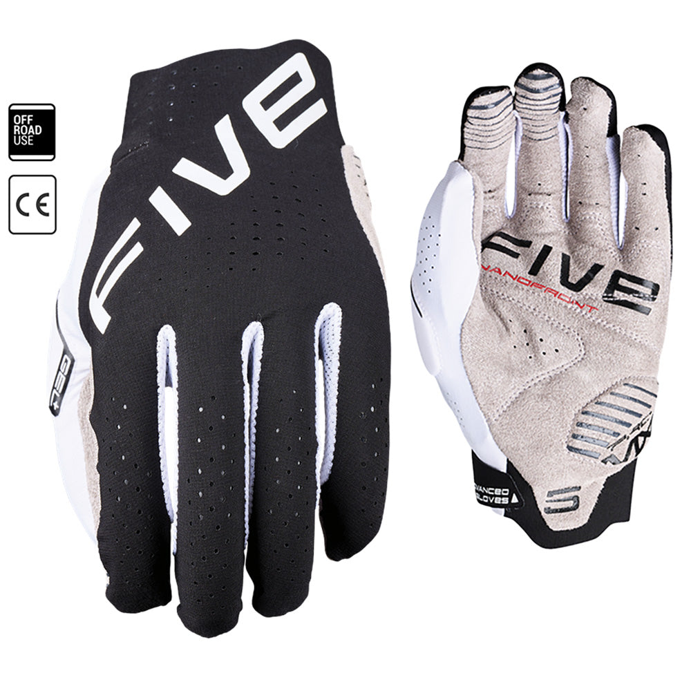 FIVE MXF Pro Gloves - Black White