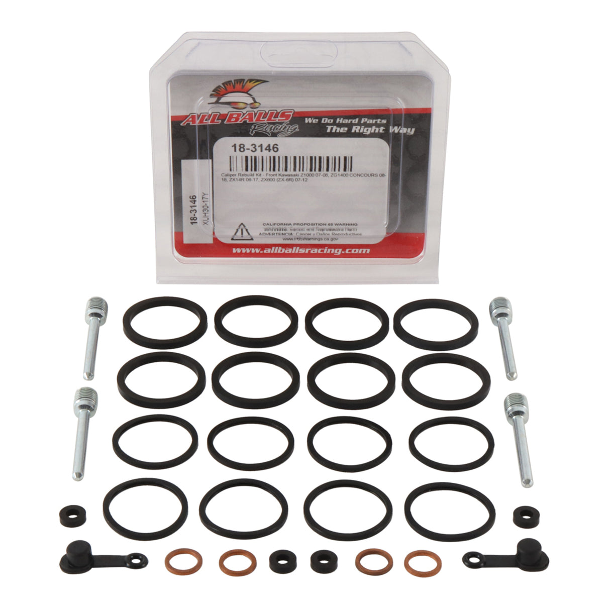 All Balls Racing Calliper Rebuild Kit (18-3146)