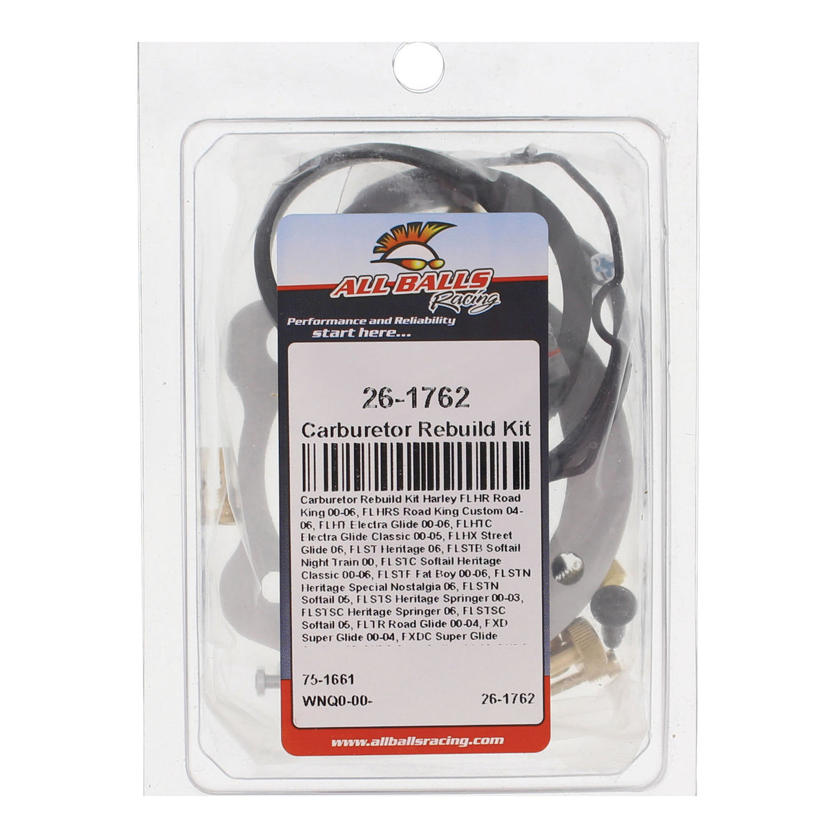 All Balls Racing Carburettor Rebuild Kit (26-1762)