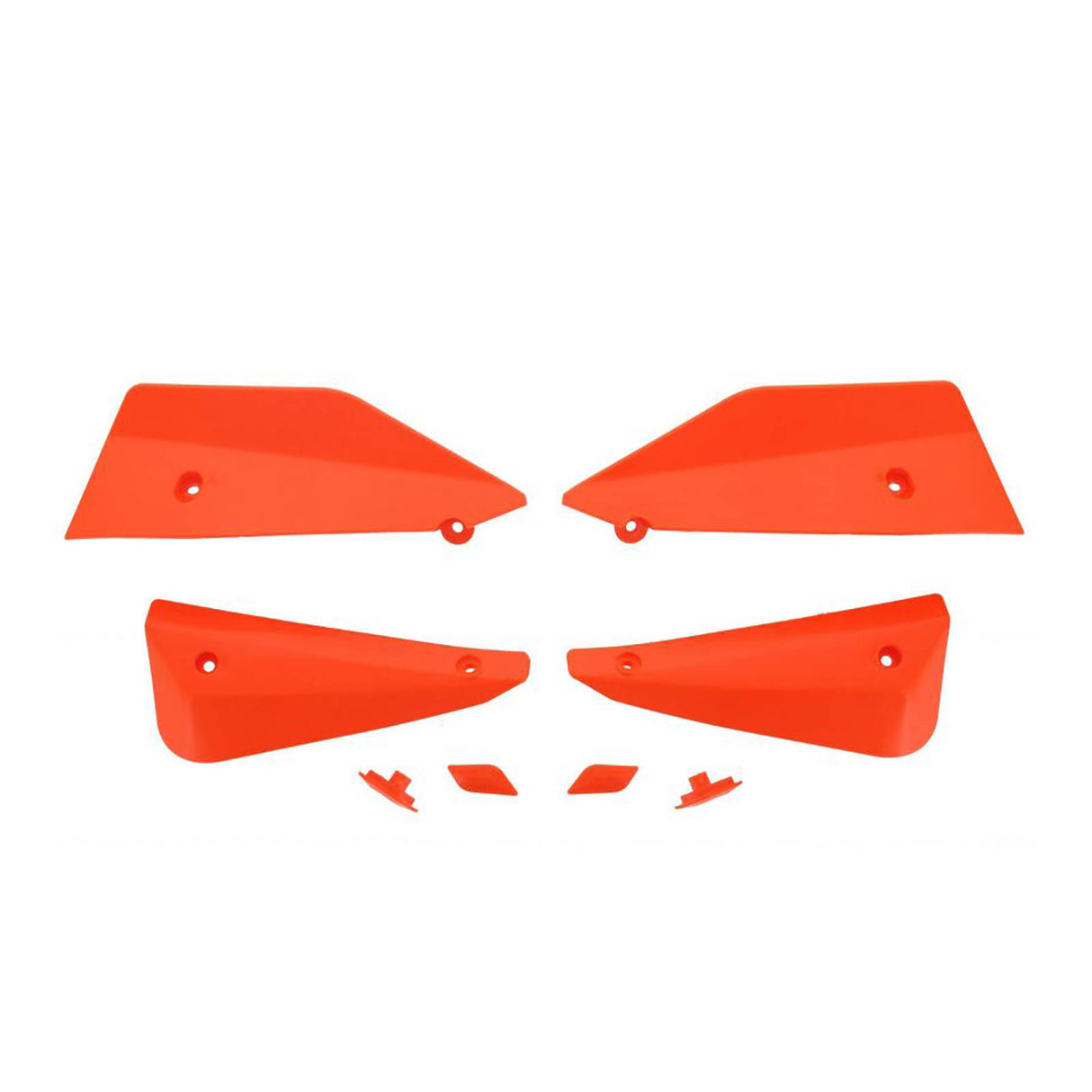 Barkbusters Handguard Sabre Deflector & Plug Set - Orange