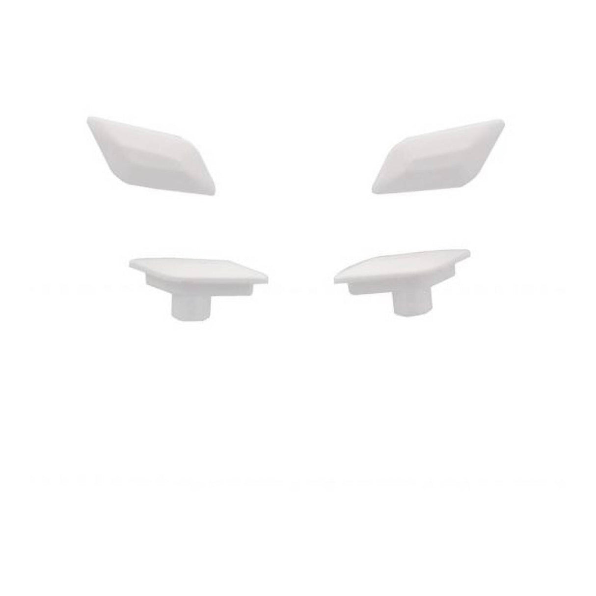 Barkbusters Handguard Sabre Plug Set - White