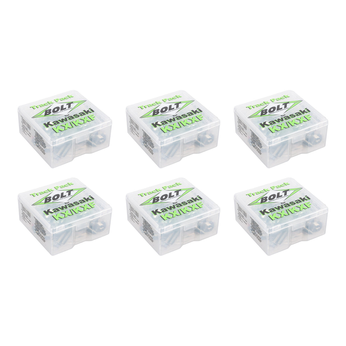 Bolt Track Pack for Kawasaki (6 Kits Display)