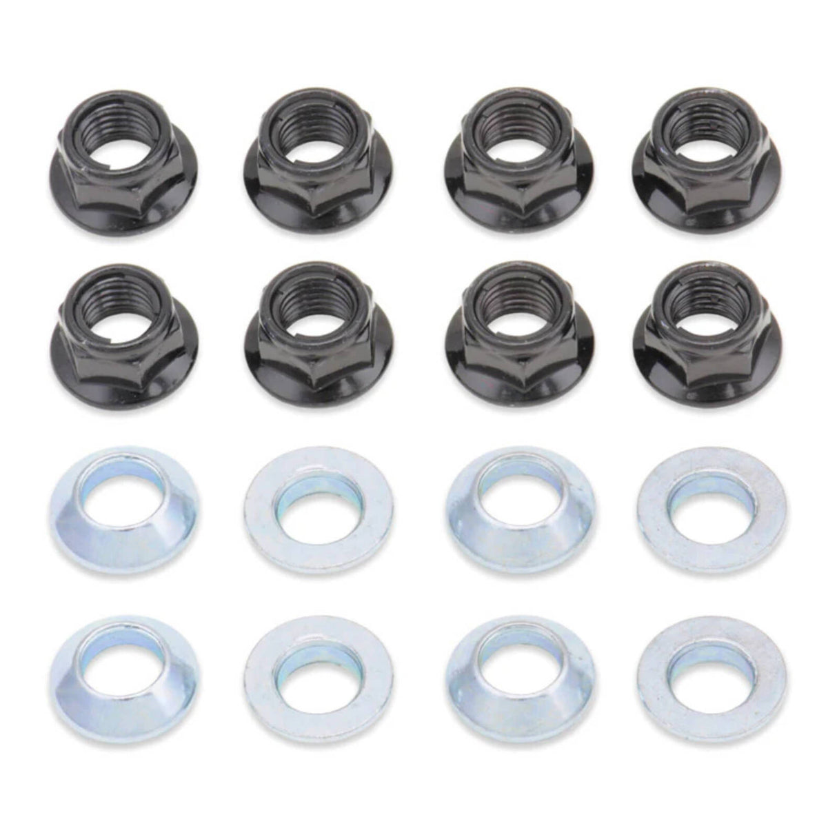 LUG LOCKS BLACK (Pkt of 8) 8mm