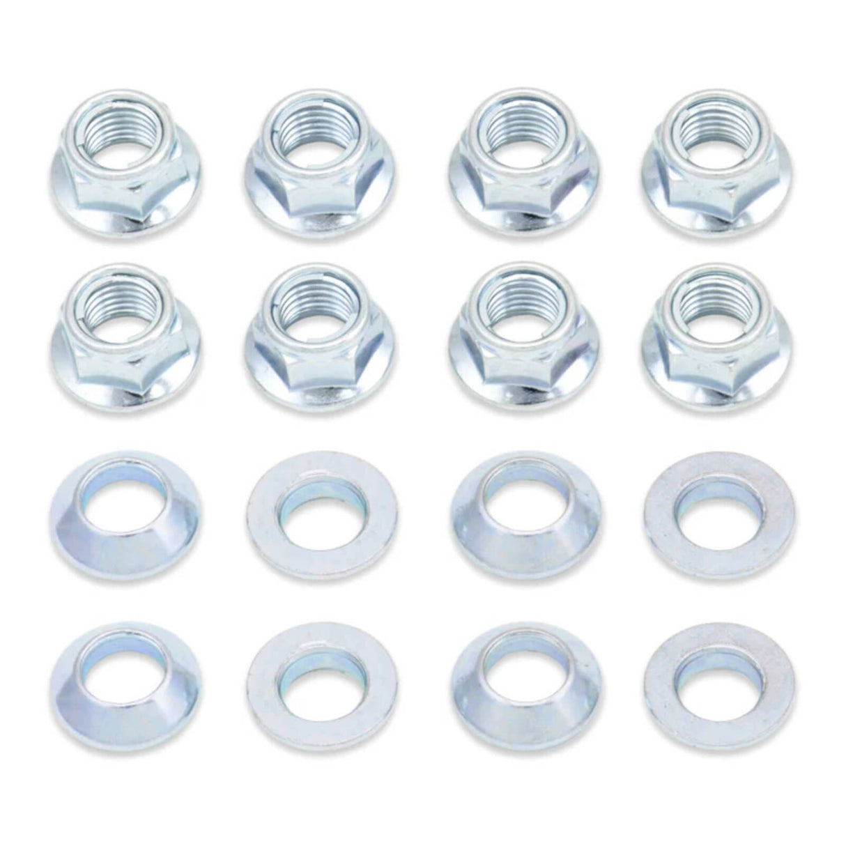 LUG LOCKS SILVER (Pkt of 8)