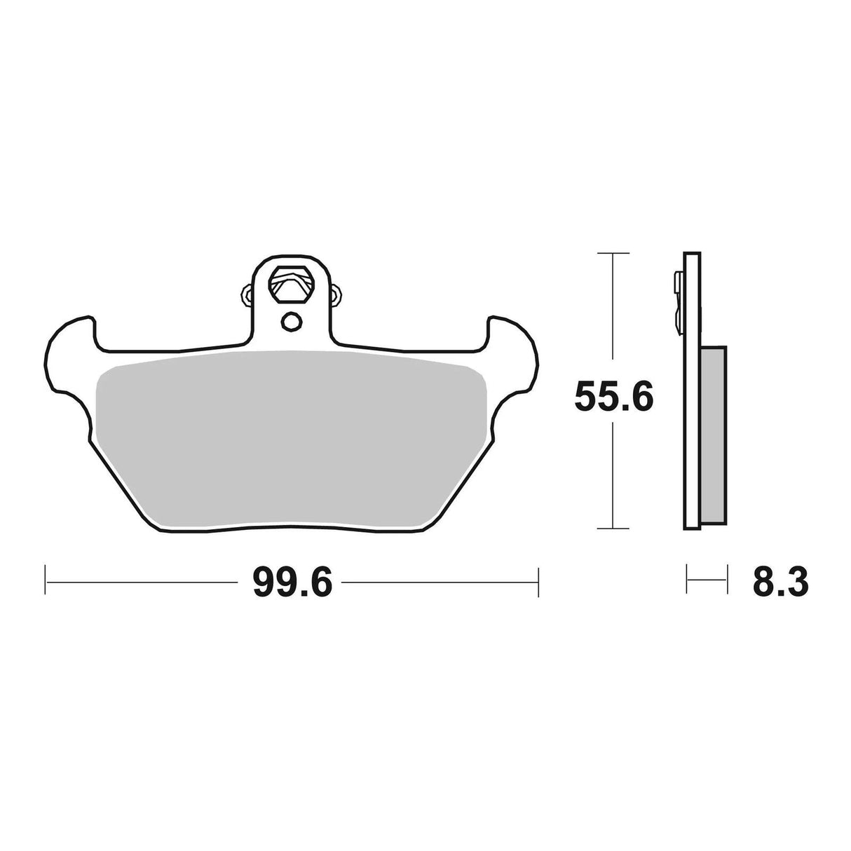 Brembo Prime Sinter Front Brake Pads 07BB22SA