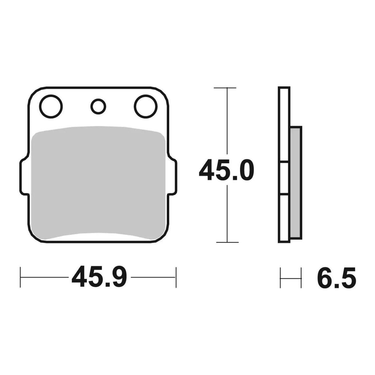 Brembo Upgrade Sinter Front Brake Pads 07HO22SX