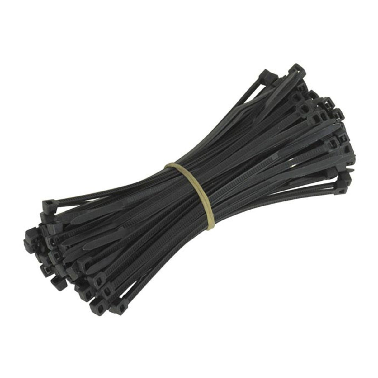 Whites Cable Ties 200 x 3.6mm 100pcs/Bag Black