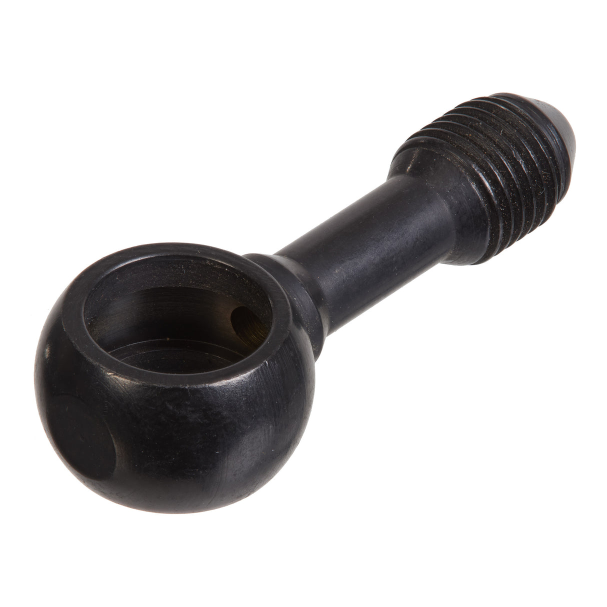 Whites Brake - 11mm (7/16) Banjo - Straight - Steel Black