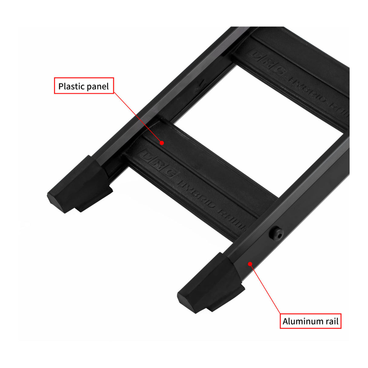 DRC Hybrid Ramp Folding 210cm - Black