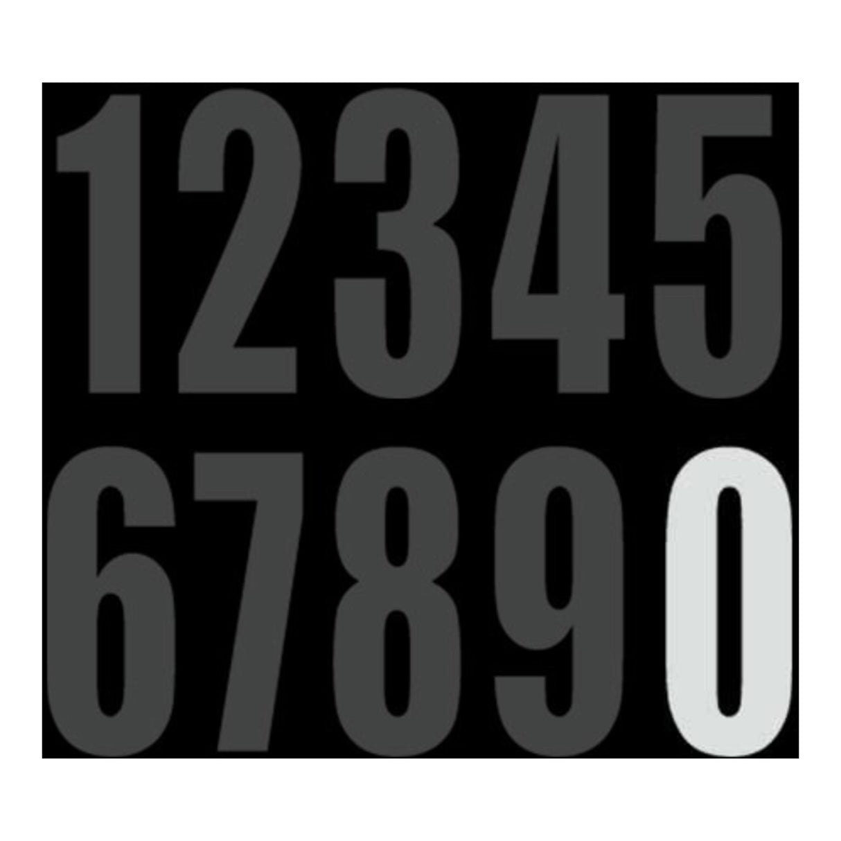 DRC Motion Standard Number MX3 White 0