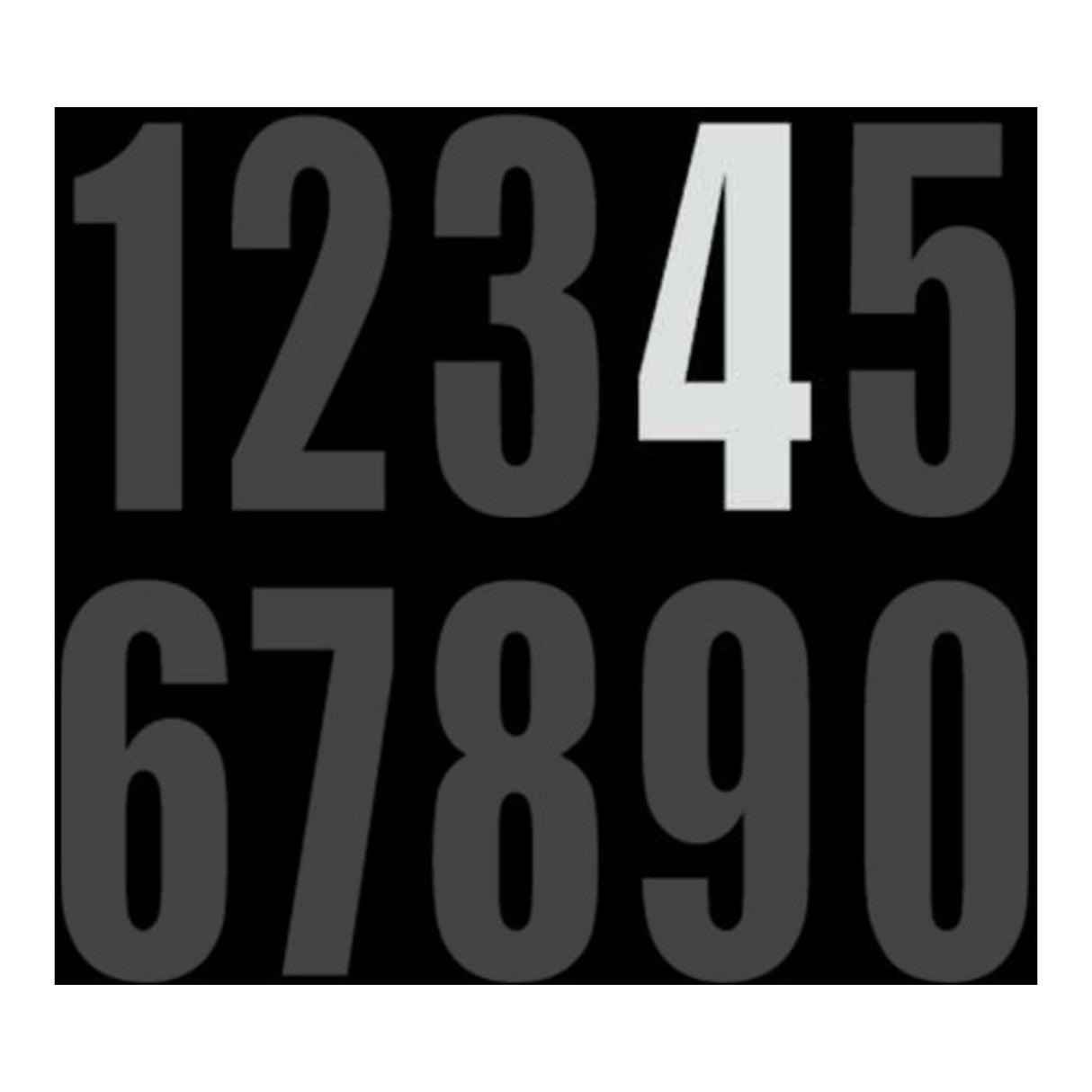 DRC Motion Standard Number MX3 White 4