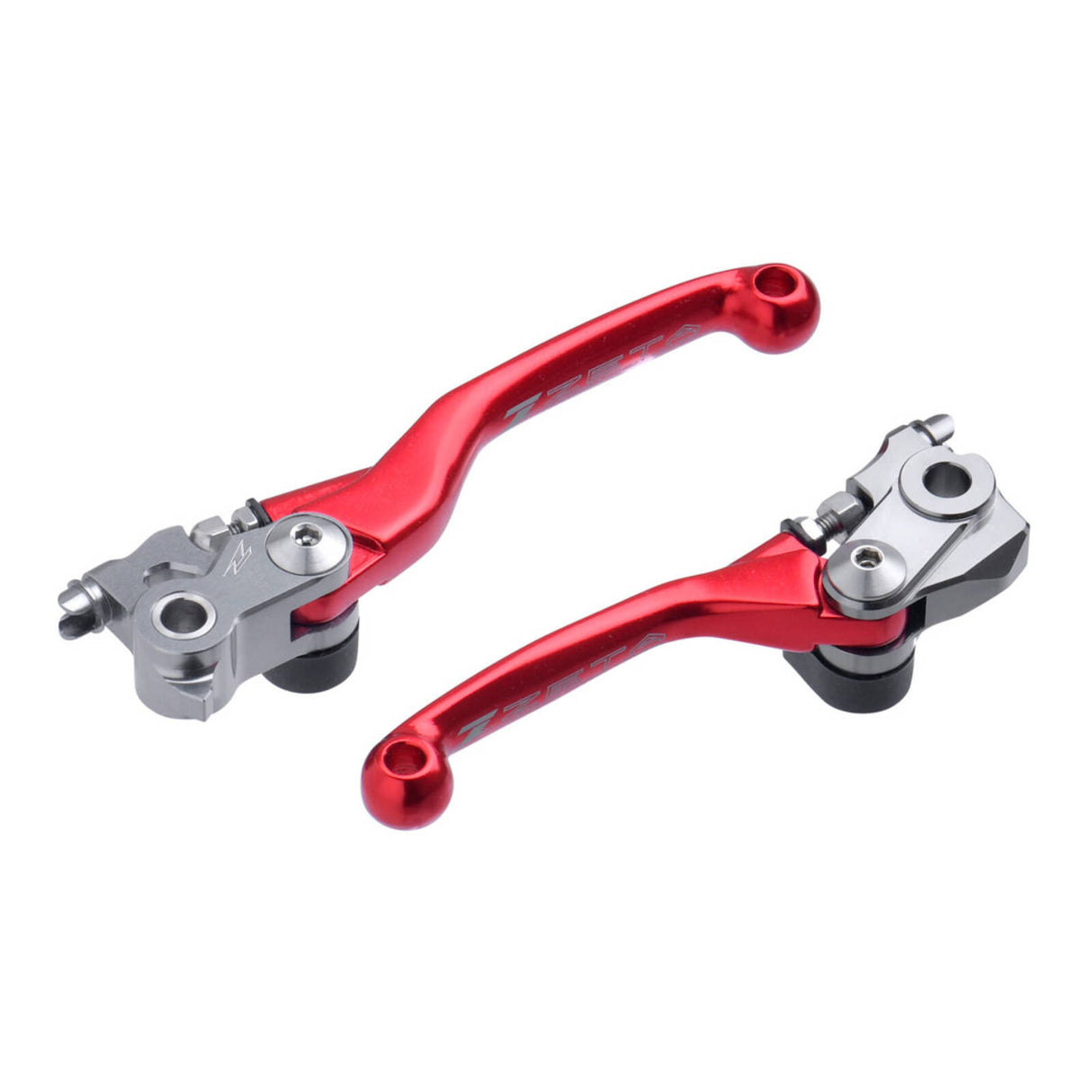 Zeta Pivot Lever Set FP - Honda Red