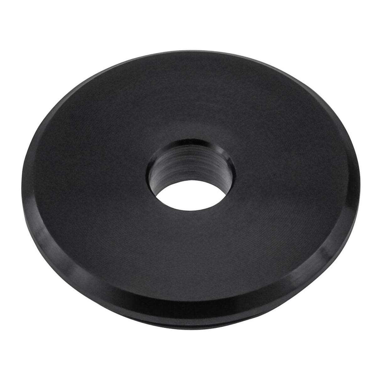 Zeta Aluminium Throttle Tube Replacement End Plug with O-Ring - Black