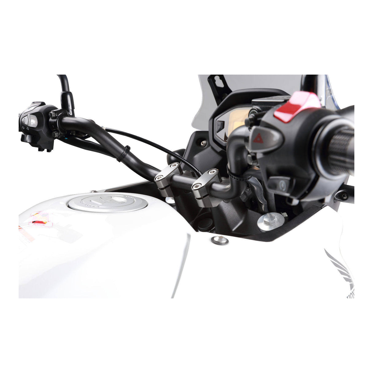 Zeta Bar Rise Kit Offset: 20mm Height: 26mm 22.2mm Bar - Ti-Colour