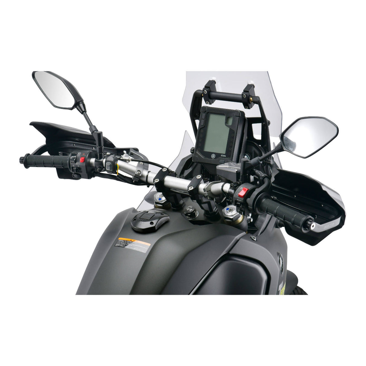 Zeta Bar Rise Kit Offset: 20mm Height: 26mm 22.2/28.6mm Bar - Black