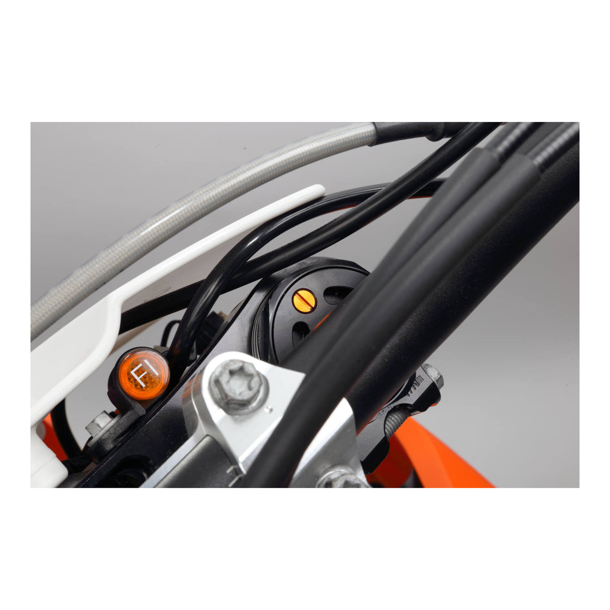 Zeta Front Fork Air Valve Cap Screw WP - Orange 2pcs