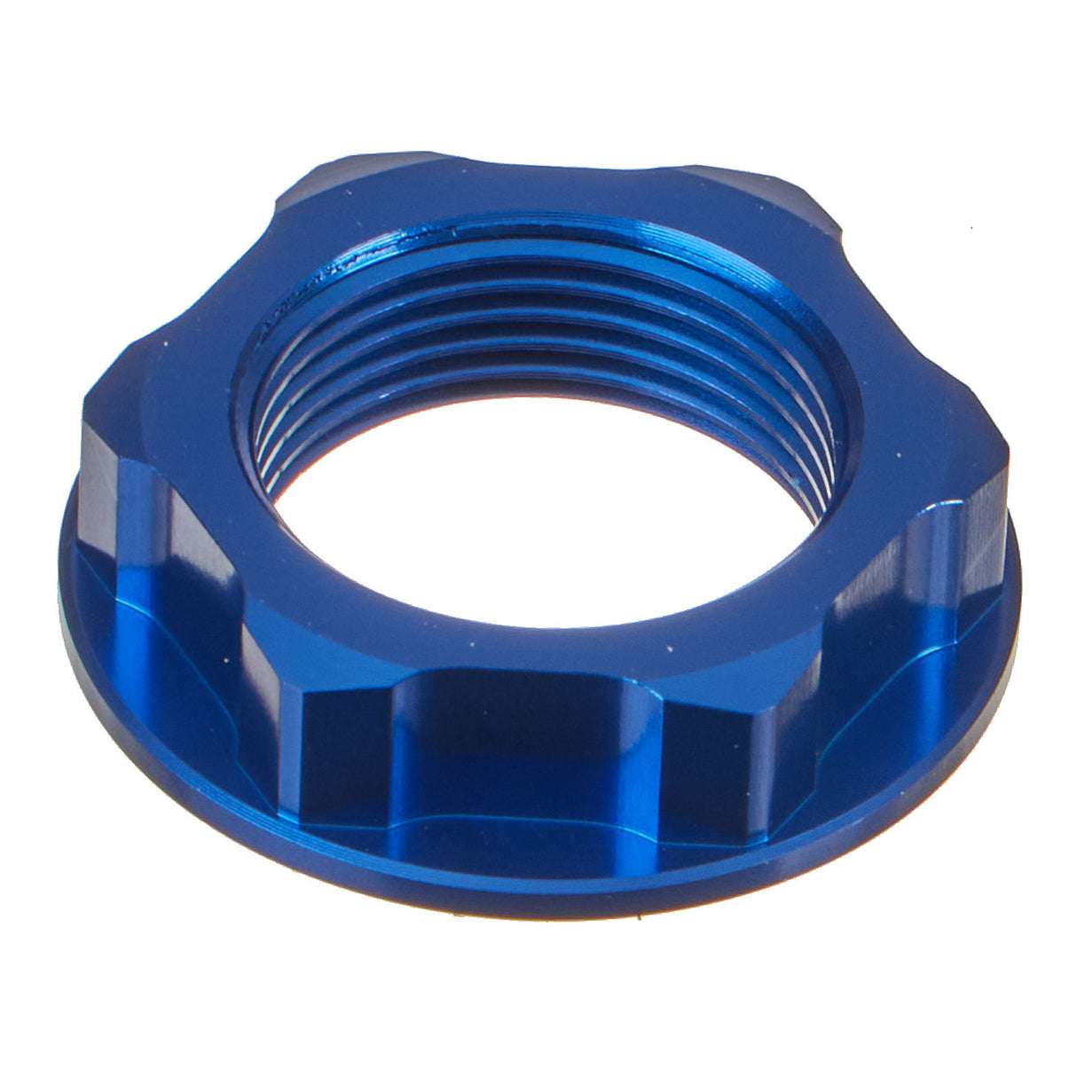 Zeta Stem Nut M24x32 P1.5 H10 - Blue