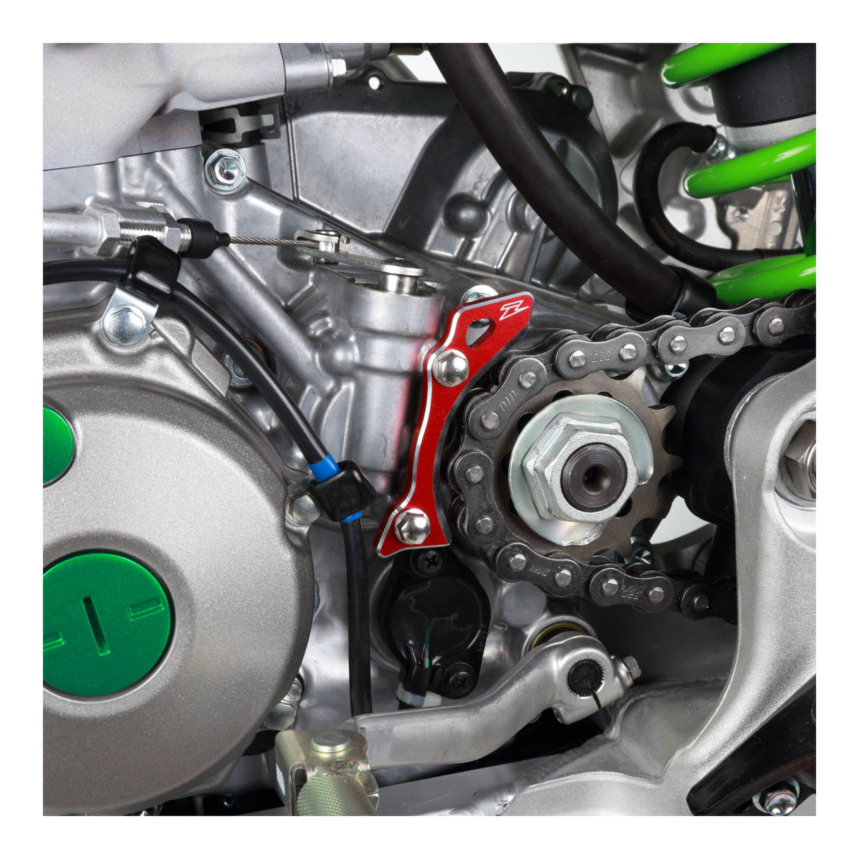 Zeta Case Saver for KX250/F '17-'20, KX450F '16-'18 - Red