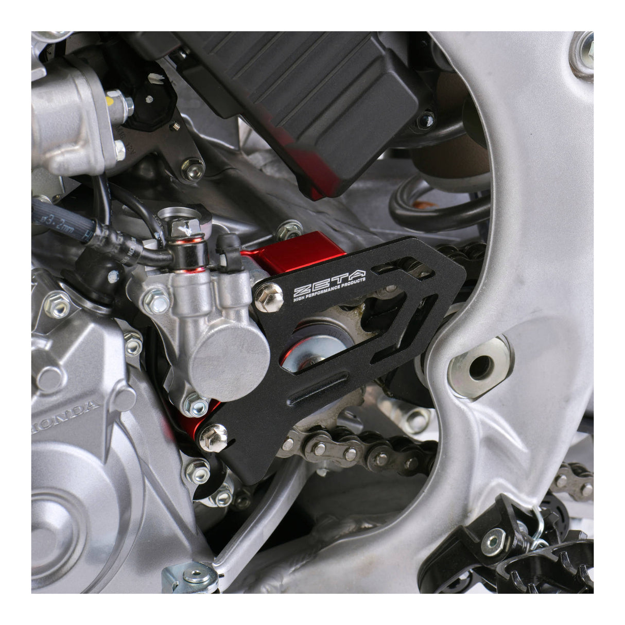 Zeta Case Saver with Cover for CRF450R/RX '21- - Red