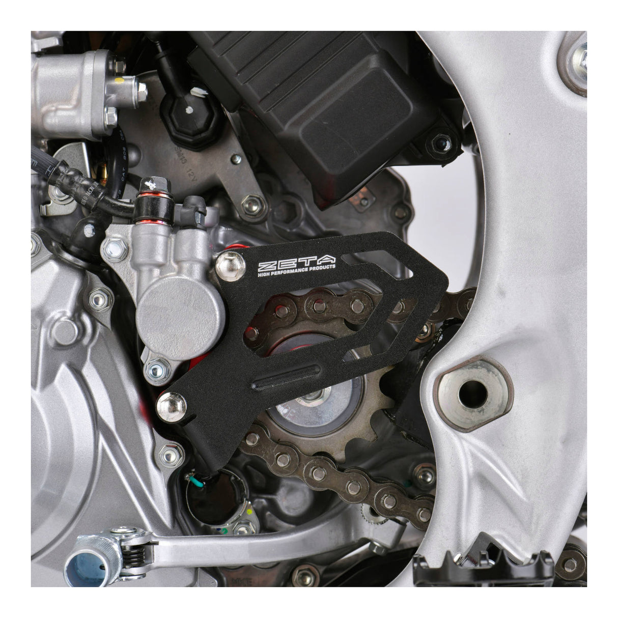 Zeta Case Saver with Cover for CRF450R/RX '21- - Red