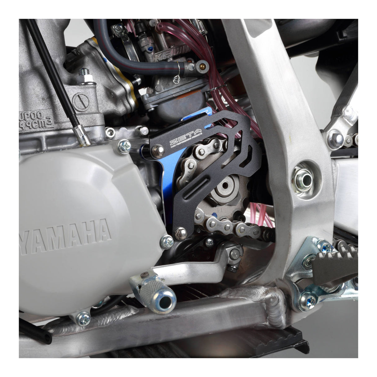 Zeta Case Saver with Cover for YZ250 '06-, YZ250X '16- - Blue