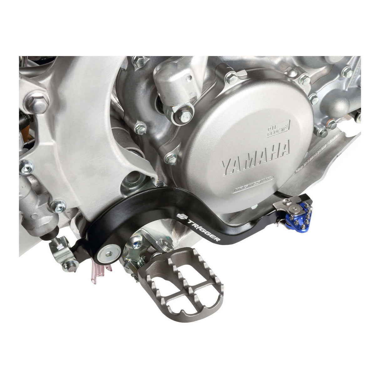 Zeta Trigger Brake Pedal Yamaha YZ125/250/250X Blue