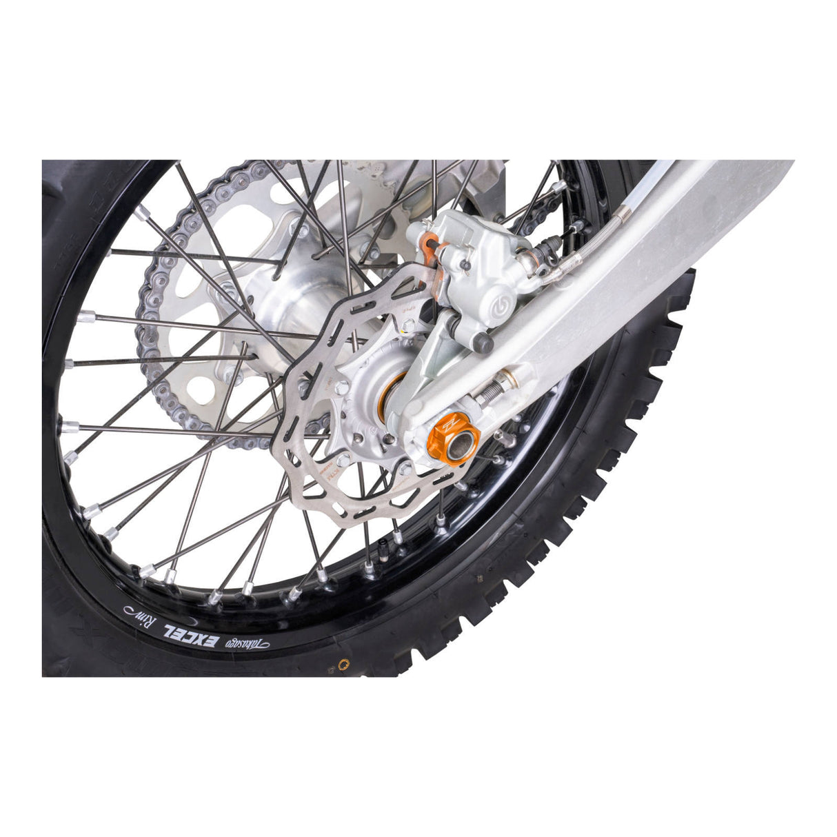 Zeta Axle Nut M25X32-P1.5 H18 - Orange