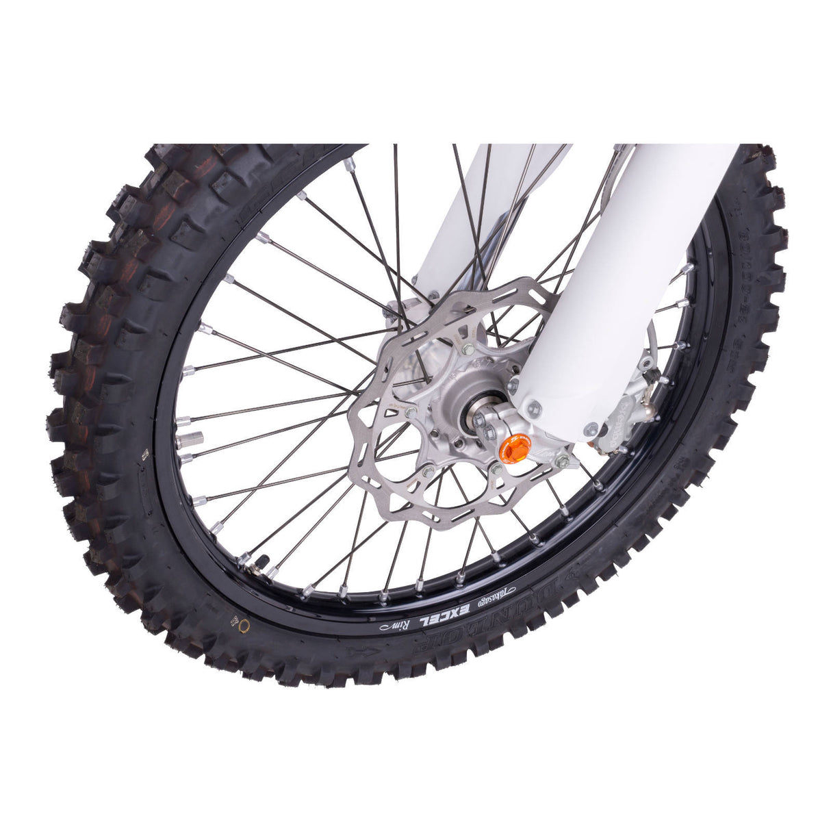 Zeta Axle Stop Bolt M20X19-P1.5 H21 - Orange