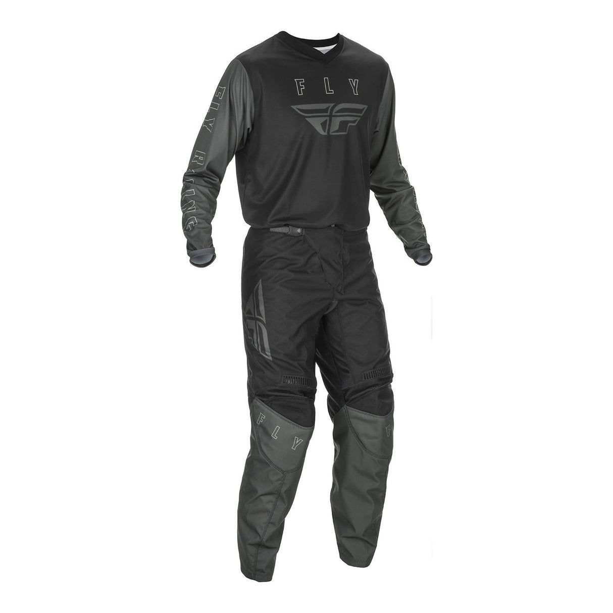 Fly Racing F-16 Youth Pant - Black / Grey