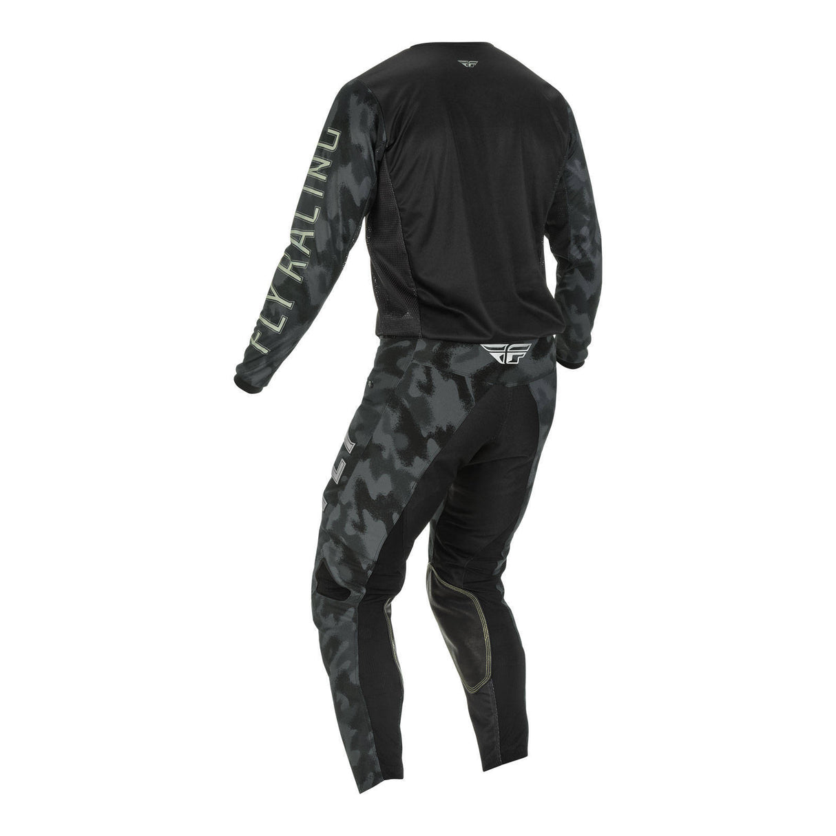 Fly Racing Kinetic Special Edition Tactic Pant - Black / Grey Camo