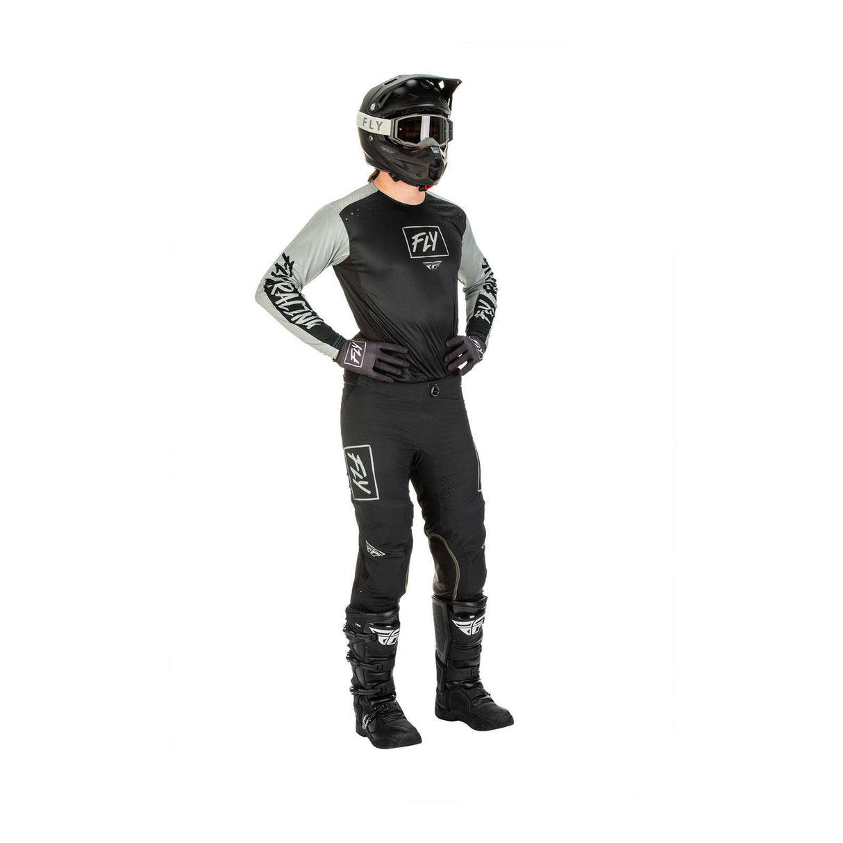 Fly Racing Lite Hydrogen Pant - Black / Grey