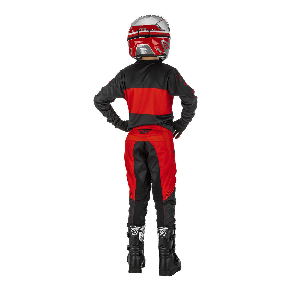 Fly Racing F-16 Youth Pant - Red / Black