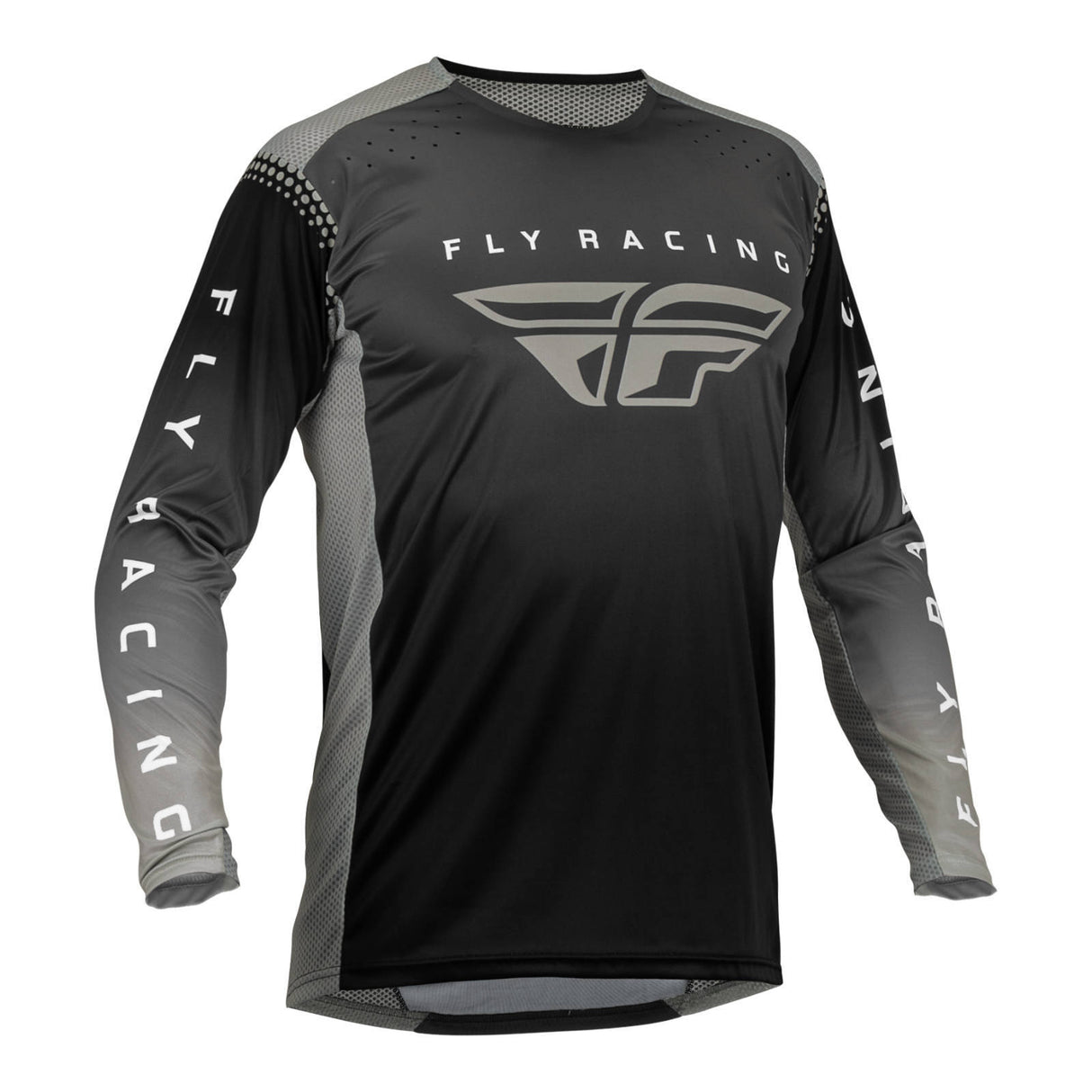 Fly Racing Lite Hydrogen Jersey - Black / Grey