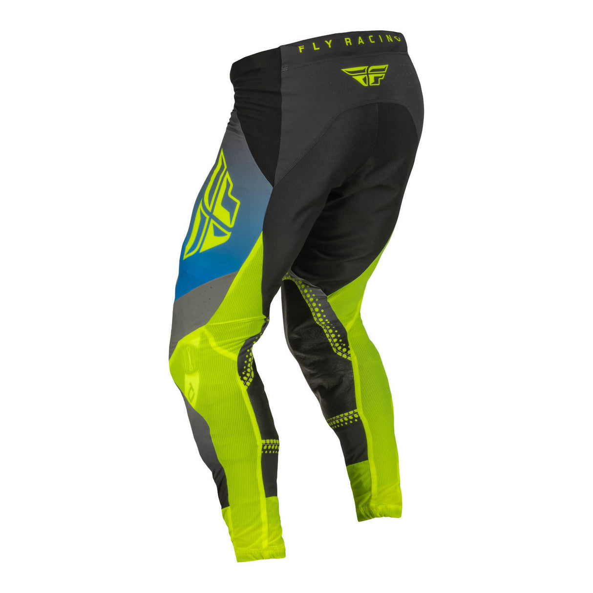 Fly Racing Lite Hydrogen Pant - Grey / Blue / Hi-Vis