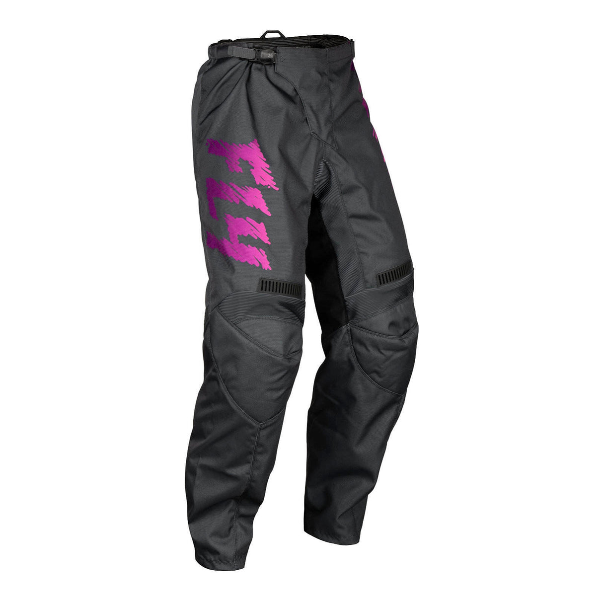 FLY Racing Youth F-16 Pants - Grey / Charcoal / Pink