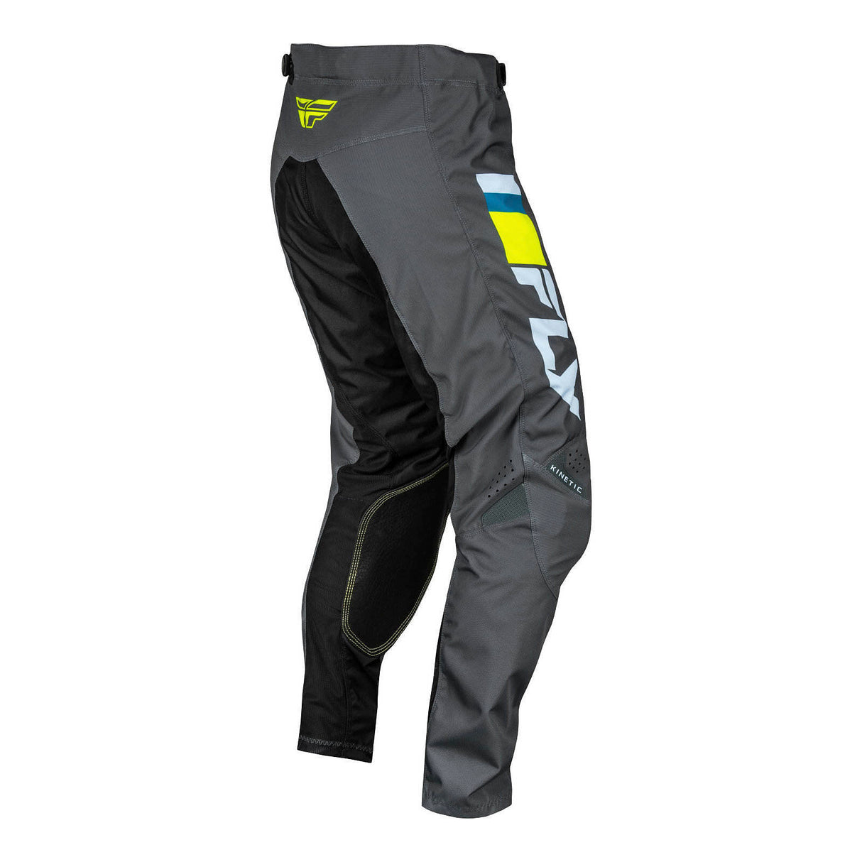 FLY Racing Kinetic Prix Pants - Ice Grey / Charcoal / Hi-Vis