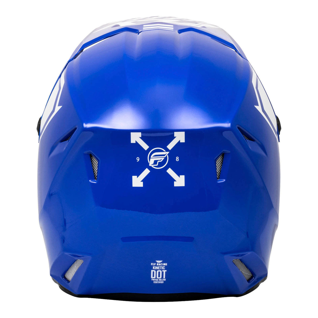 FLY Racing Kinetic Menace Helmet - Blue / White