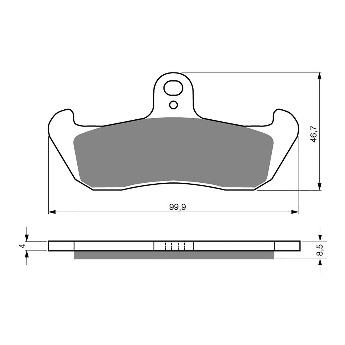 GOLDfren Brake Pads - K5 Off-Road Racing