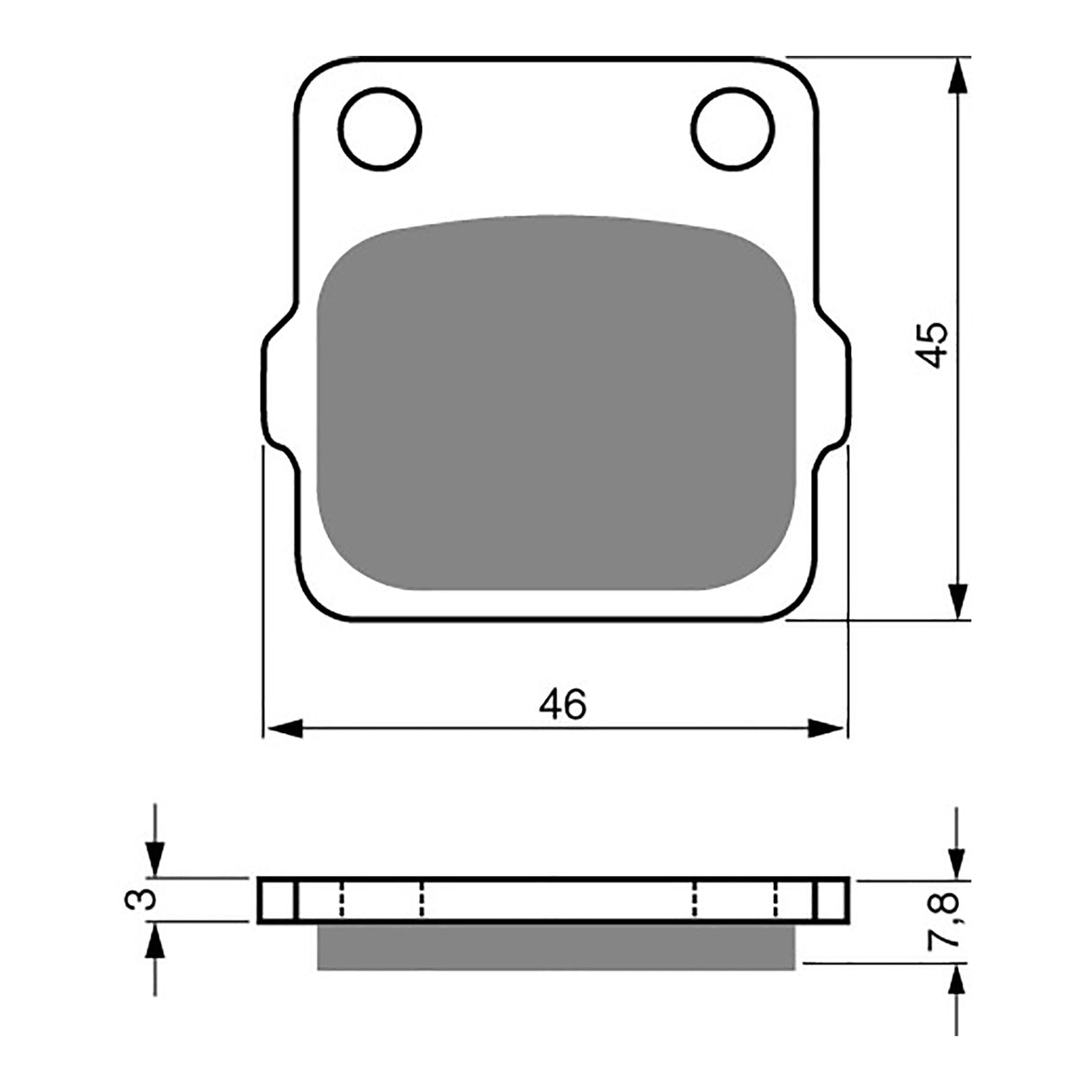 GOLDfren Brake Pads - K5 Off-Road Racing