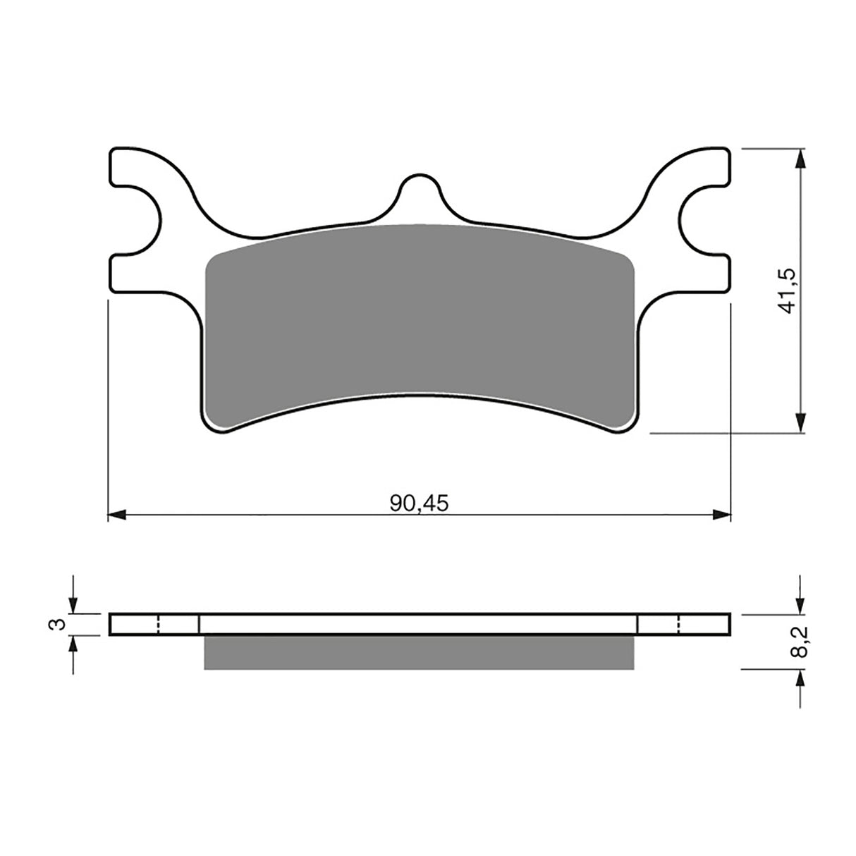 GOLDfren Brake Pads - K5 Off-Road Racing